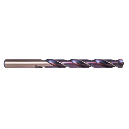 PRECISION TWIST DRILL HSS Purple/Bronze HX 135° Jobber Drill Jobber ANSI 11/64 inch 022011